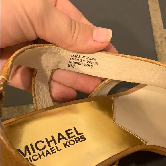 Michael Michael Kors Snake Skin Heels - brown - Picture 5 of 6
